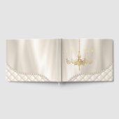 Bruiloft Kroonluchter Verlichting Ivoor Parel Gast Gastenboek (Volledig)