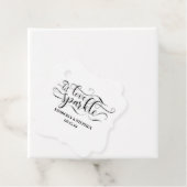 Bruiloft Laat Liefde Sparkle Versturen Bedankjes Labels (In situ)