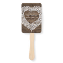 Bruiloft land kant hout effect programma fans