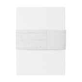 Bruiloft Lavendel krans op witgewassen hout Uitnodigingen Wikkel (Achterkant Voorbeeld)