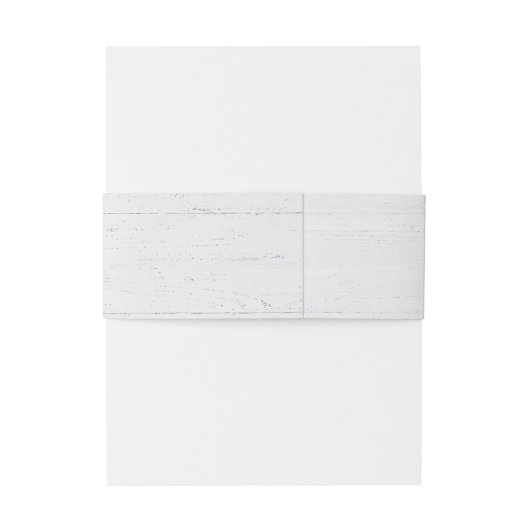 Bruiloft Lavendel krans op witgewassen hout Uitnodigingen Wikkel (Achterkant Voorbeeld)