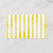 Bruiloft Lemon Thema Recept Kaart (Achterkant)