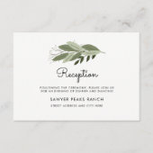 Bruiloft lente receptie Kaart (Voorkant)