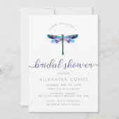 Bruiloft Libelle Bruidsfeest Kaart (Voorkant)