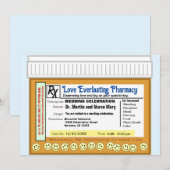 Bruiloft liefde eeuwig kaart (Voorkant / Achterkant)