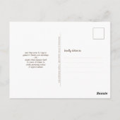 Bruiloft Liefde en Bedankt Rustieke Wood String Li Briefkaart (Achterkant)