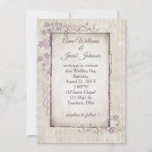 Bruiloft  Lijst Kaart (Voorkant)