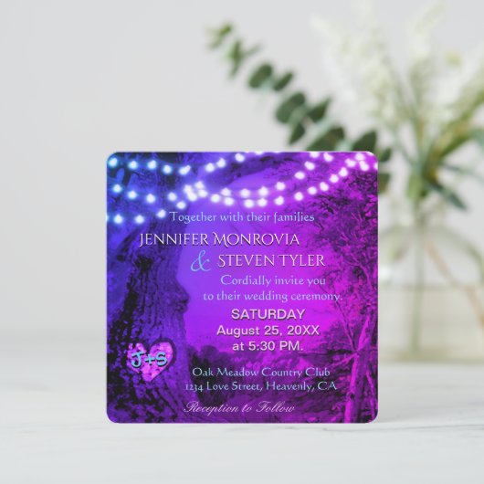 Bruiloft | Loonkleuren Kaart (Staand voorkant)