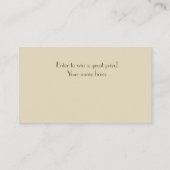 Bruiloft Lotterij Tickets Enclosure Kaart (Achterkant)