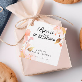 Bruiloft 'Love in Bloom' Bedankjes Labels