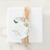 Bruiloft Love In Bloom Dankbetuigingen Favor Bedankjes Labels (In situ)