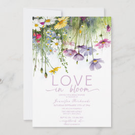 Bruiloft Love in Bloom Kaart