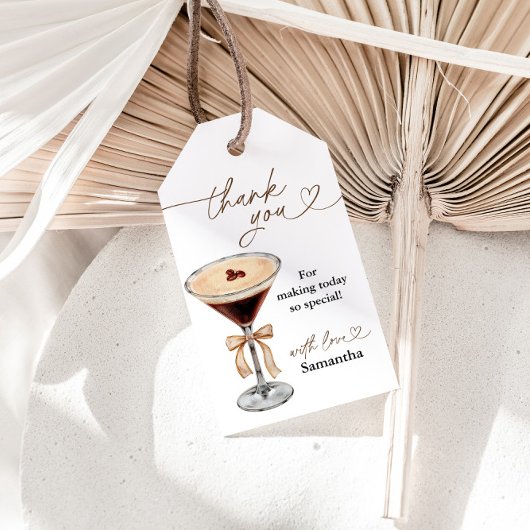 Bruiloft Love Is Brewing Espresso Martini Bruidsbo Cadeaulabel