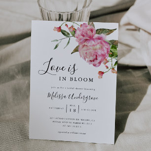 Bruiloft: Love is in Bloom  Kaart