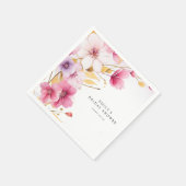 Bruiloft 'Love is in Bloom' Servet (Hoek)