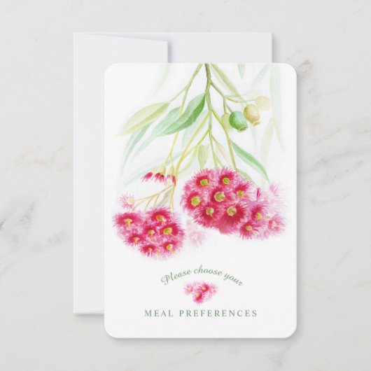 Bruiloft maaltijd keuze bloemengumtree antwoord ka (Voorkant)