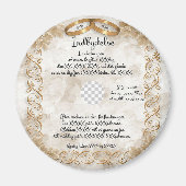 bruiloft magneet (Voorkant)