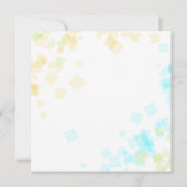 BRUILOFT - Meneer en mevrouw. | Pastel Beach Kleur Save The Date (Achterkant)