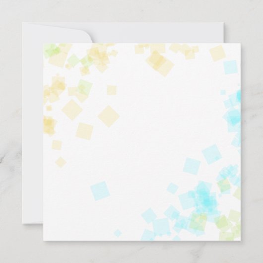 BRUILOFT - Meneer en mevrouw. | Pastel Beach Kleur Save The Date (Achterkant)