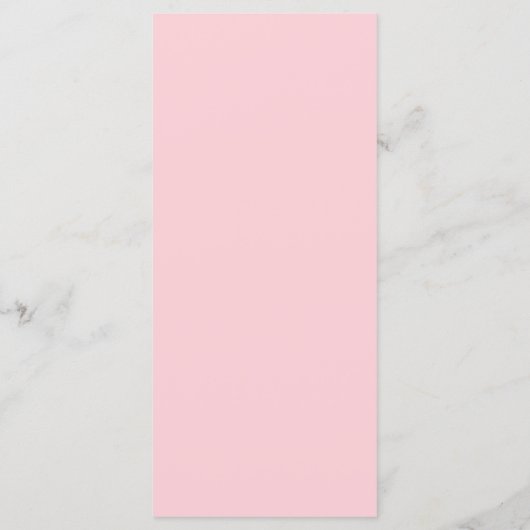 Bruiloft Menu Waterverf Bloemen Kaarten (Achterkant)