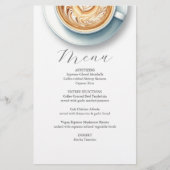 Bruiloft menu's Liefde is Brouwen Budget Flyer (Voorkant)