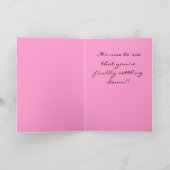 bruiloft met beste vrienden kaart (Binnen)