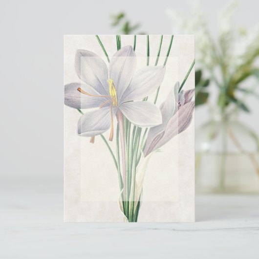 bruiloft met blanco budget kaart (Staand voorkant)