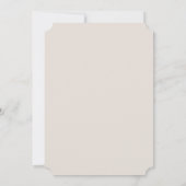 Bruiloft met brekende golven in de oceaan, we hebb kaart (Achterkant)