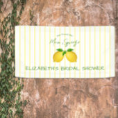 Bruiloft met citroen als thema spandoek