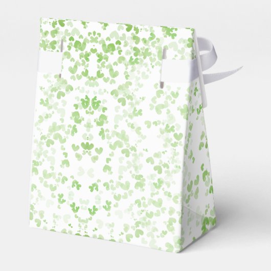 Bruiloft met geluk op St. Patrick-dag Bedankdoosjes (Achterkant)