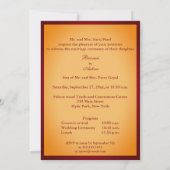 bruiloft met Hindu Red Mandala Kaart (Achterkant)