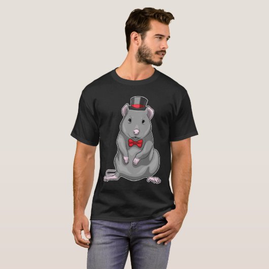 Bruiloft met ratten verzorgen t-shirt (Voorkant volledig)