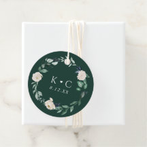 Bruiloft met smaragdgroen elegant