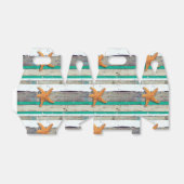 Bruiloft met strandthema en zeester rustiek bedankdoosjes (Uitgevouwen)