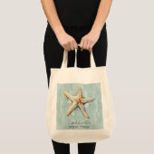Bruiloft met strandthema tote bag (Voorkant (product))