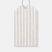 Bruiloft met vintage kant  cadeaulabel (Achterkant)