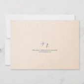 bruiloft met waterlust en libellen kaart (Achterkant)