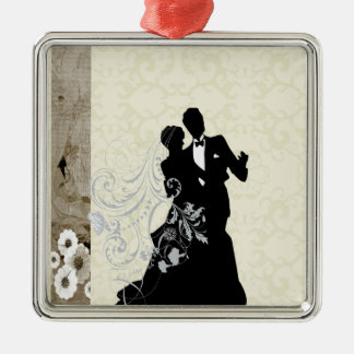 bruiloft metalen ornament