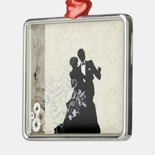 bruiloft metalen ornament (Links)