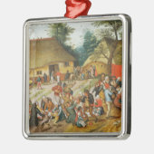 bruiloft metalen ornament (Links)