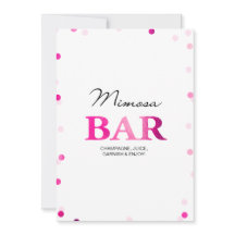 Bruiloft Mimosa Bar Bord | Roze Confetti