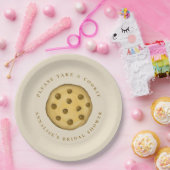 Bruiloft Minimaal Cute Neem Een Koekje Papieren Bordje (Feest)