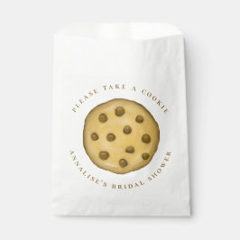 Bruiloft Minimalistisch Pak Een Cookie Bedankzakje