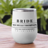 Bruiloft Moderne Typografie Bruid Custom