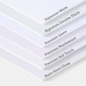 Bruiloft Moderne zonsondergang Ombre Naam Menu Kaart (Papieren Hoek)