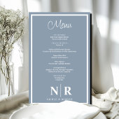 Bruiloft Monogram Gepersonaliseerd repetitie Diner