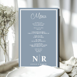 Bruiloft Monogram Gepersonaliseerd repetitie Diner