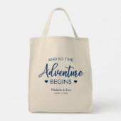 Bruiloft Monogram Minimalist Eenvoudige Elegante M Tote Bag (Achterkant)