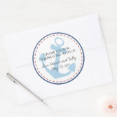 Bruiloft Monogram Sticker - personaliseren! (Envelop)