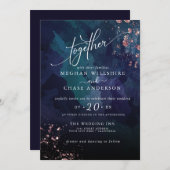 BRUILOFT | Moody Sapphire Blue Blauwgroen Jaspé (Voorkant / Achterkant)